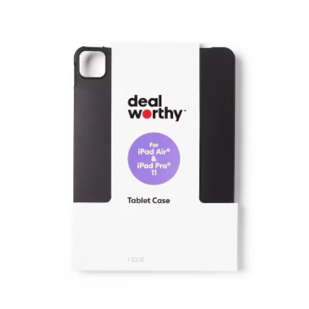 iPad Air & Pro 11 Black Tablet Case